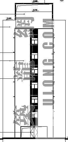 单身公寓建筑CAD图纸 - 1