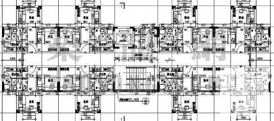 单身公寓建筑CAD图纸 - 4