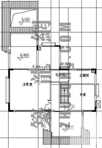 时尚别墅建筑CAD图纸 - 1