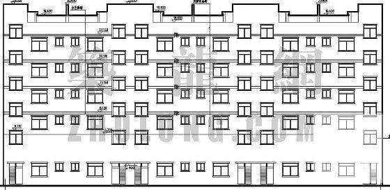 沿街商业住宅楼建筑设计方案 - 2