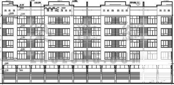 沿街商业住宅楼建筑设计方案 - 3