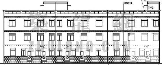 砖混结构3层小康型别墅建筑CAD施工图纸 - 2