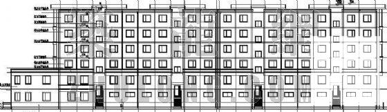 底层带商铺住宅楼建筑CAD施工图纸 - 1