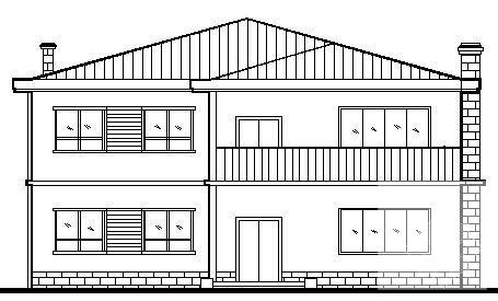 小型别墅建筑CAD施工图纸 - 1
