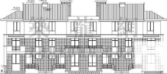 3层小型别墅建筑CAD施工图纸 - 2