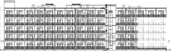 精美宿舍楼建筑CAD施工图纸 - 1