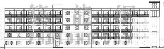 精美宿舍楼建筑CAD施工图纸 - 2