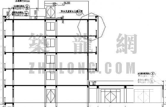 精美宿舍楼建筑CAD施工图纸 - 3