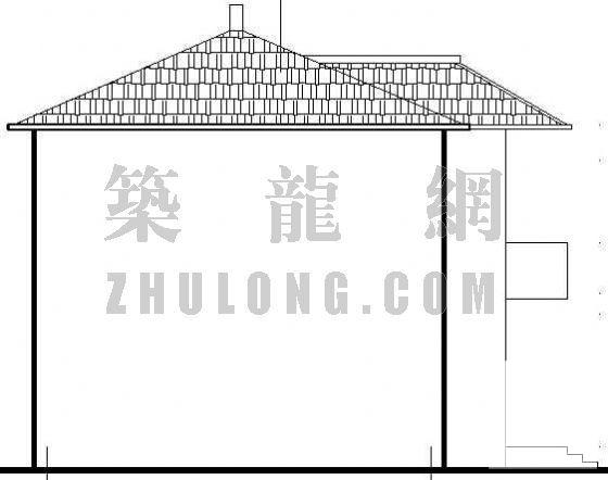 比较实用的别墅建筑结构CAD施工图纸 - 1