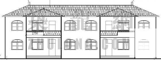 比较实用的别墅建筑结构CAD施工图纸 - 2