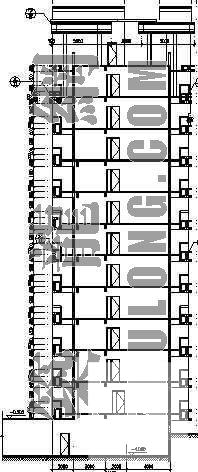 12层商住楼建筑CAD施工图纸 - 2
