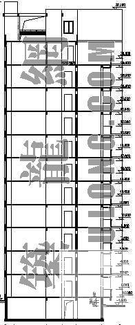 10层层住宅楼建筑CAD施工图纸 - 1