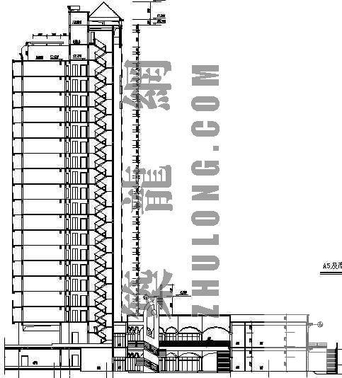 大型小区建筑CAD施工图纸 - 2