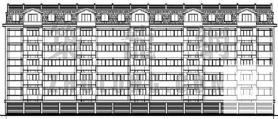 商品房建筑CAD施工图纸 - 1