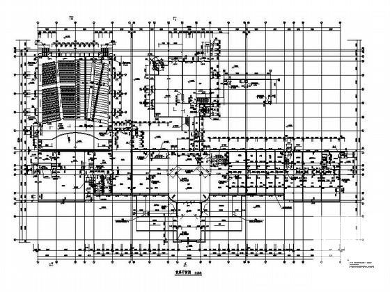 8层行政办公楼建筑施工CAD图纸 - 5