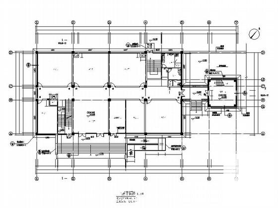 4层办公楼建筑CAD施工图纸 - 4