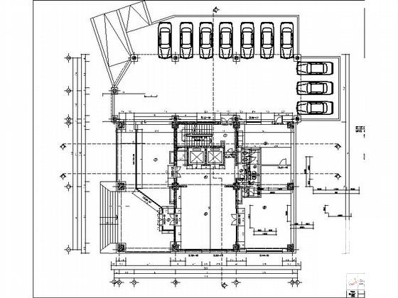15层办公楼建筑施工CAD图纸（效果图纸） - 4