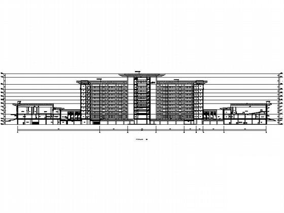 11层办公楼写字楼建筑施工CAD图纸 - 2