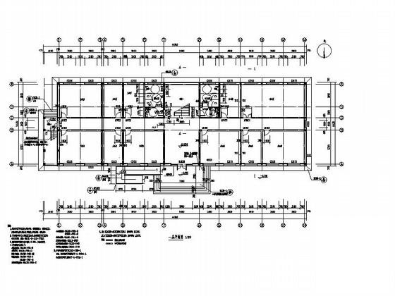 3层办公楼建筑方案设计CAD图纸 - 2