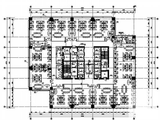37层现代风格国际贸易中心办公楼建筑CAD施工图纸 - 2