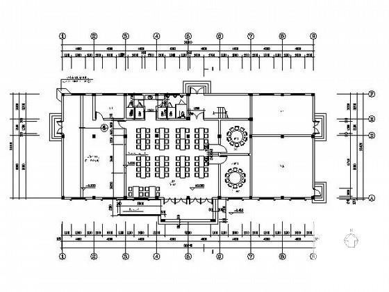 5层现代风格小型办公楼建筑施工CAD图纸(含设计说明) - 2