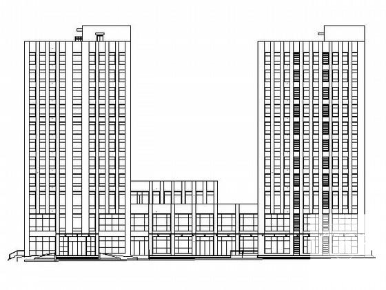 现代风格软件创业园11层商业综合体建筑施工方案(含26张图纸) - 5