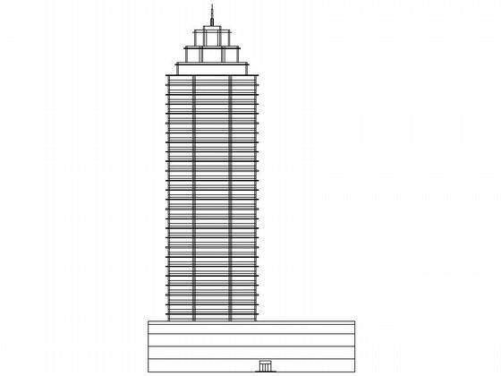 文化产业园现代风格企业办公楼建筑方案设计(含15张图纸) - 4