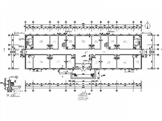 3层现代风格行政办公楼建筑扩初CAD图纸 - 4