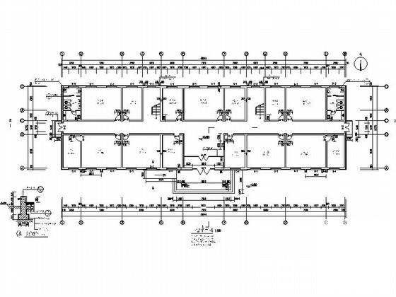 3层现代风格行政办公楼建筑扩初CAD图纸 - 4