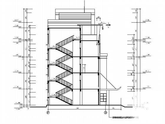 科技集团5层现代风格研发中心建筑扩初CAD图纸 - 1