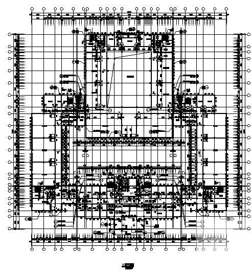 新古典欧陆风格职业技术学院7层办公楼建筑施工CAD图纸 - 4