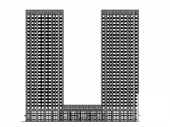 29层新古典欧陆风格办公大楼外立面装饰建筑施工CAD图纸 - 4