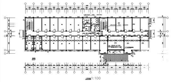 3层新古典欧陆风格综合楼建筑施工CAD图纸（效果图纸） - 3