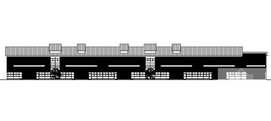 现代风格厂区4层企业办公楼建筑方案设计CAD施工图纸 - 2