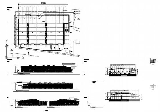 现代风格厂区4层企业办公楼建筑方案设计CAD施工图纸 - 5