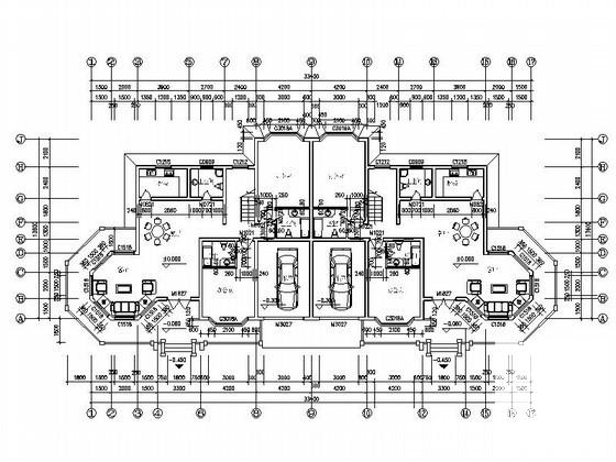 3层新古典欧陆风格别墅型办公楼建筑方案设计CAD图纸 - 1