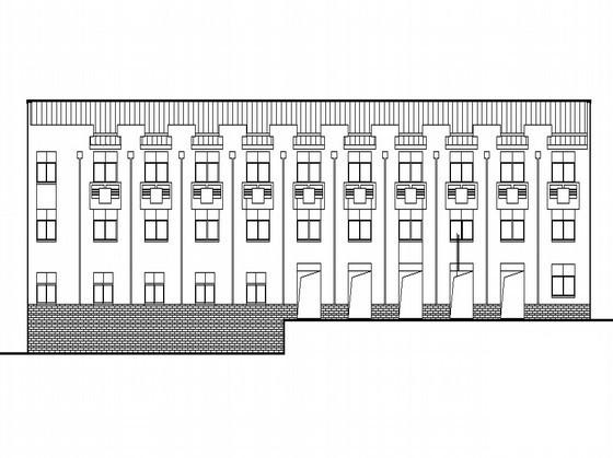 电力公司新中式2层综合楼2号楼建筑CAD施工图纸 - 5