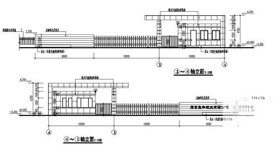 现代风格厂房办公楼建施施工图及效果图 - 3