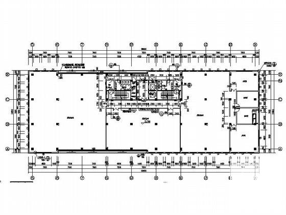 现代风格基地研发中心办公楼建筑施工CAD图 - 2