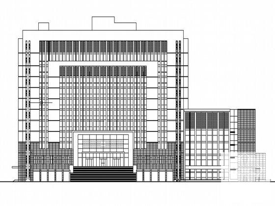 现代风格法院办公楼建筑CAD施工图 - 2