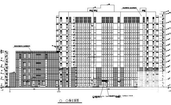 现代风格法院办公楼建筑CAD施工图 - 4