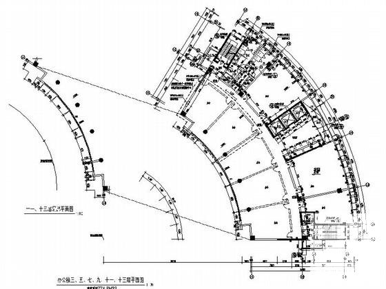 14层现代风格办公楼建筑施工方案 - 5