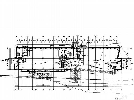 6层现代风格企业办公楼建筑施工套CAD图纸 - 3