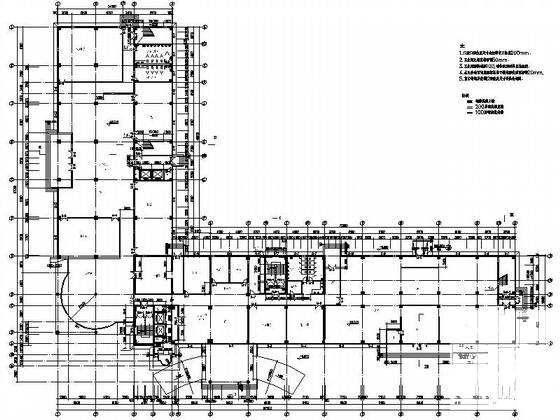 14层办公楼建筑CAD施工图纸 - 1