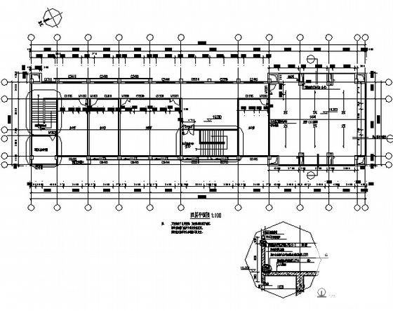 4层现代风格厂区办公楼方案设计施工图纸（含节能设计） - 2