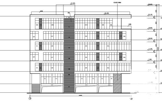 6层食品药品检测中心大楼建筑施工套图纸(钢筋混凝土结构节能型建筑) - 3