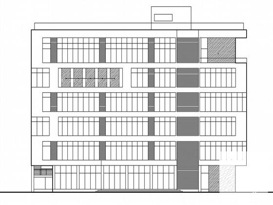 6层食品药品检测中心大楼建筑施工套图纸(钢筋混凝土结构节能型建筑) - 4