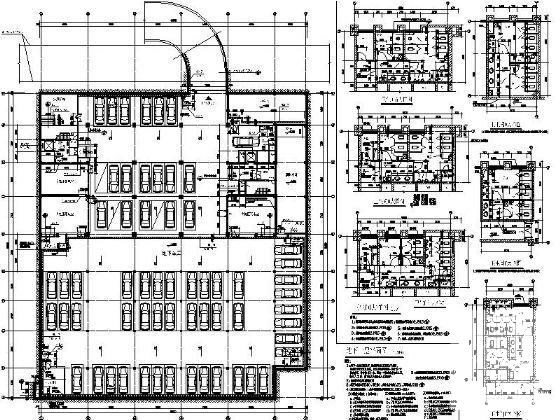 16层现代风格办公楼建筑施工CAD图纸(26415平方米) - 2