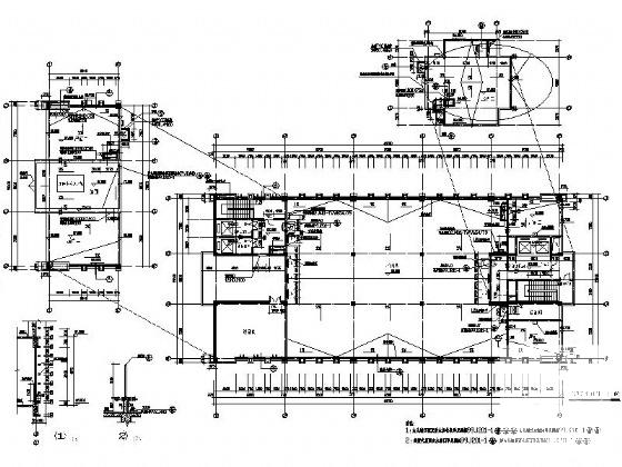 16层现代风格办公楼建筑施工CAD图纸(26415平方米) - 3
