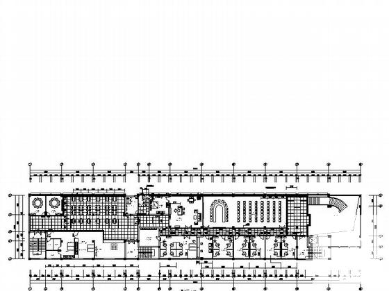6层现代风格办公楼建筑CAD施工图纸 - 1